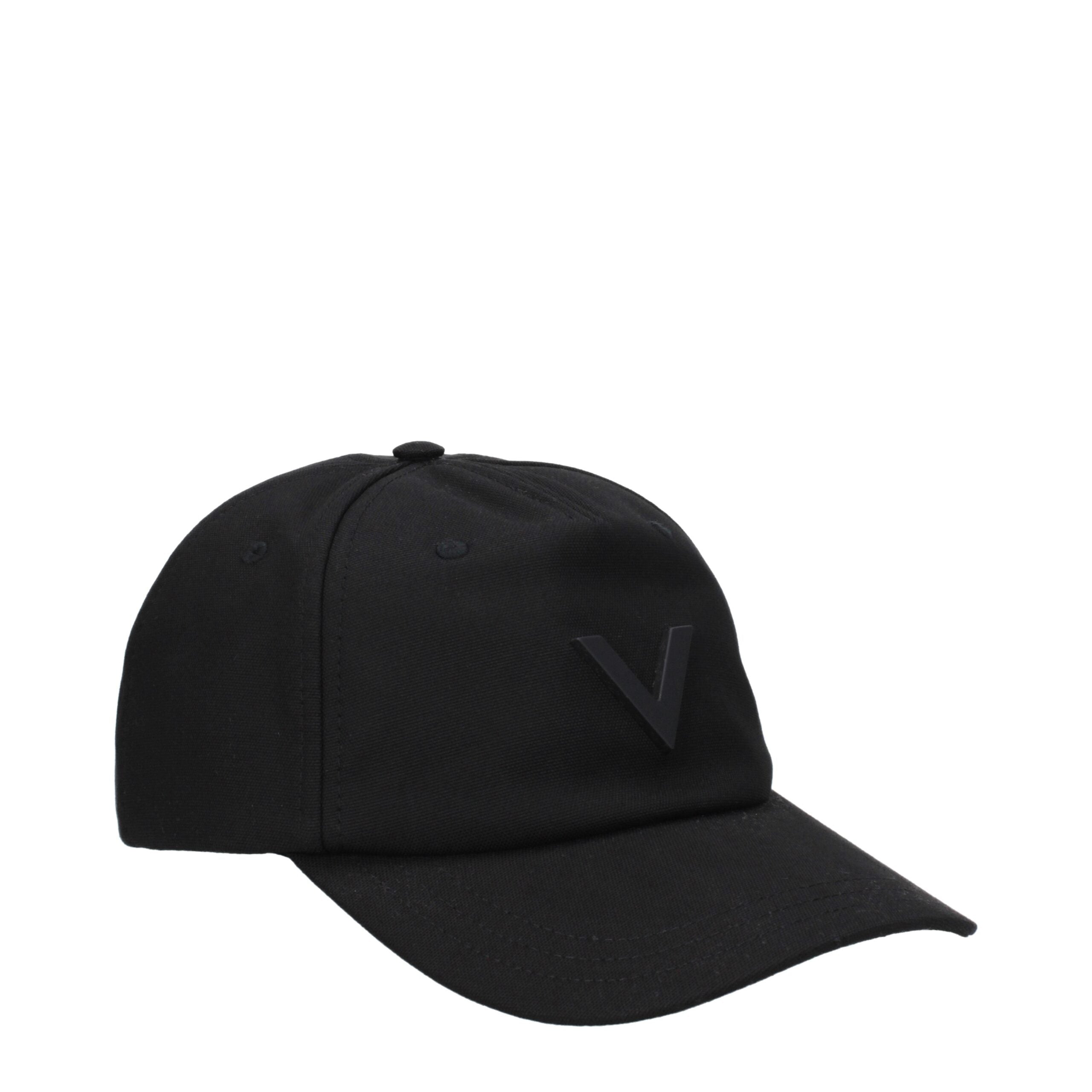 Valentino Garavani Black Cotton Hat